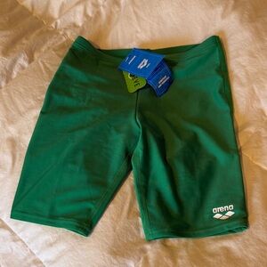 Arena Boys' Green Swim Jammers - Arena